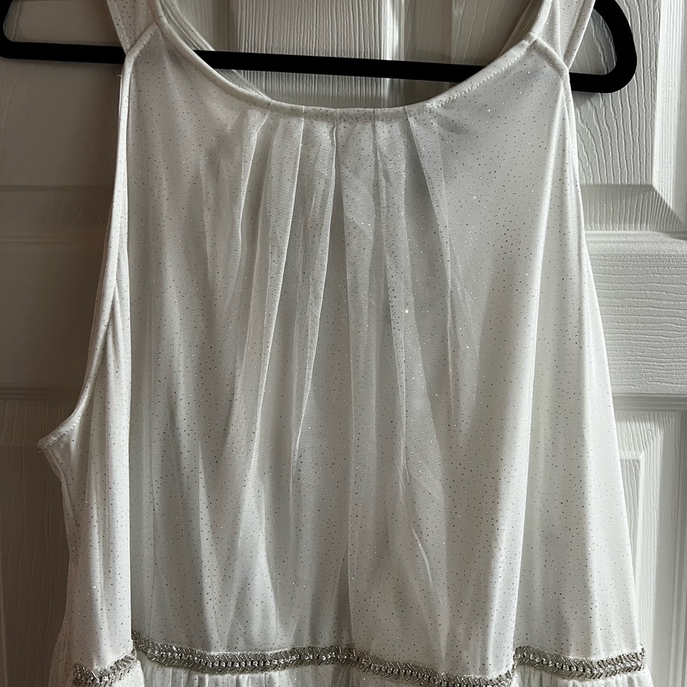white maxi dress